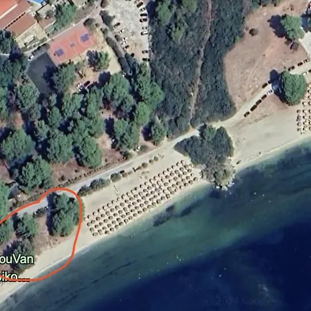 Campsite Greece Halkidiki Beach Caravan Park By Towns Neo Marmara, Stiladari, Galini & Neos Marmaras, Breathtaking Sea View & Pine Woods, No Tents Provided, No Water, Electric Or Wc, Direct Road Access, Live On The Beach! Camping *