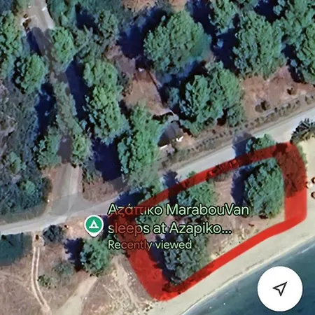 Campsite Greece Halkidiki Beach Caravan Park By Towns Neo Marmara, Stiladari, Galini & Neos Marmaras, Breathtaking Sea View & Pine Woods, No Tents Provided, No Water, Electric Or Wc, Direct Road Access, Live On The Beach! Nea Kerdhilia